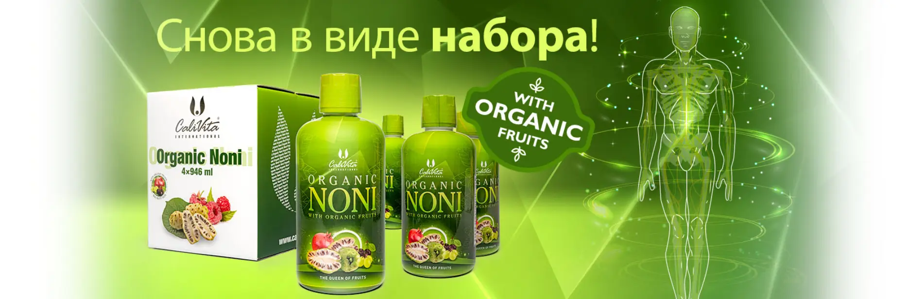Organic Noni - продвижение