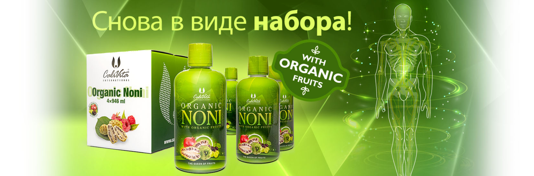 Organic Noni - продвижение